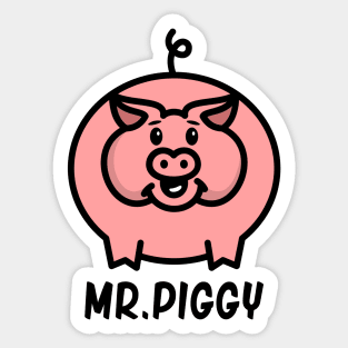 Mr.Piggy Sticker